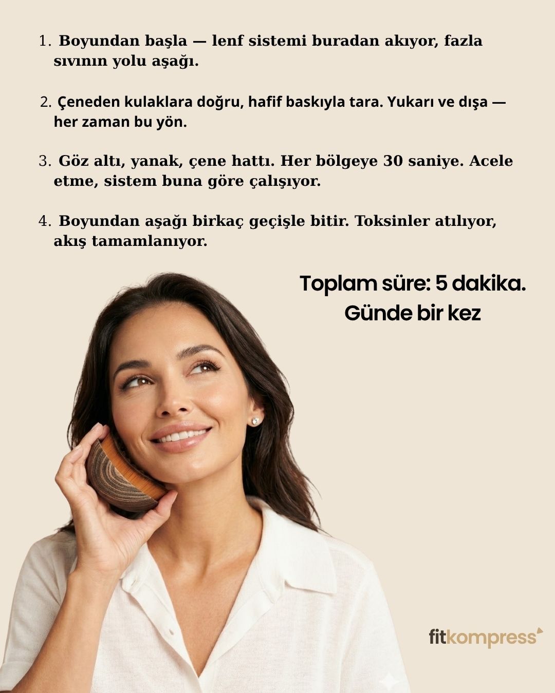 FitKompress™ Lenf Drenaj Fırçası