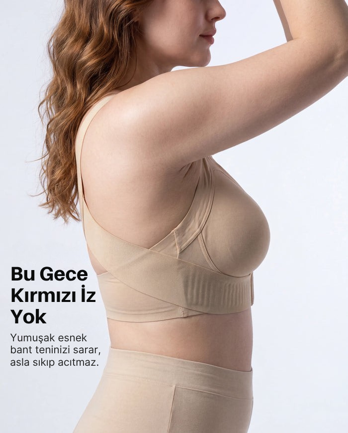 FitKompress™ Çapraz Sırt Dik Duruş Sütyeni